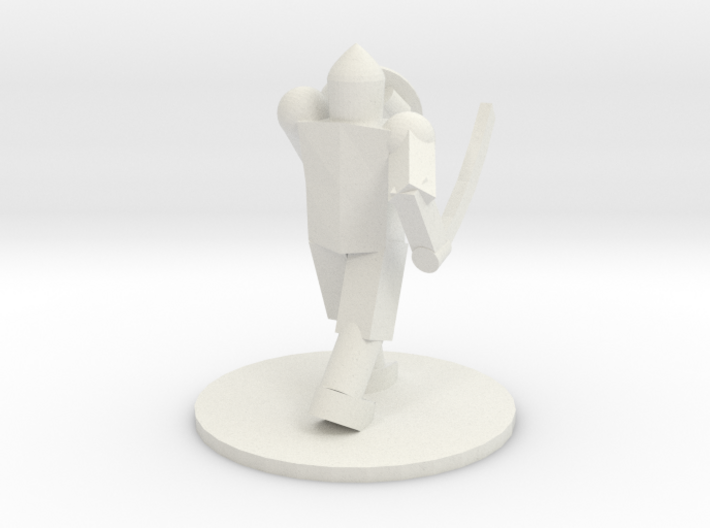 Simple Footman 3d printed