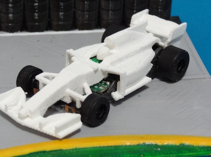 HO Formula 1 2017 Body 3d printed