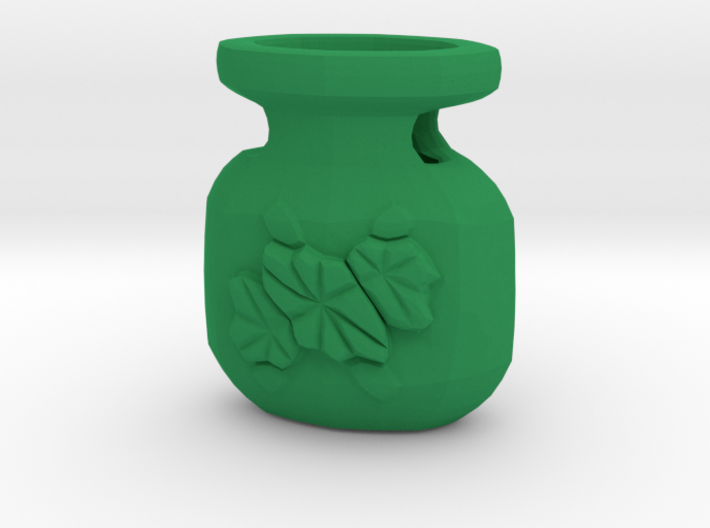 Bud Bottle Pendant - 1in tall 3d printed