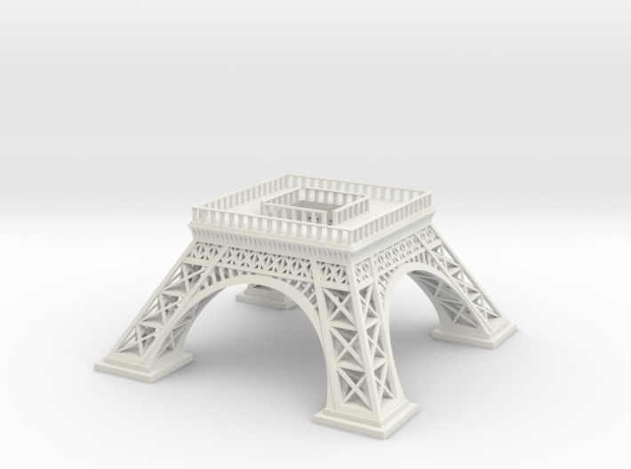 Eiffel Tower (Test acc) 3d printed
