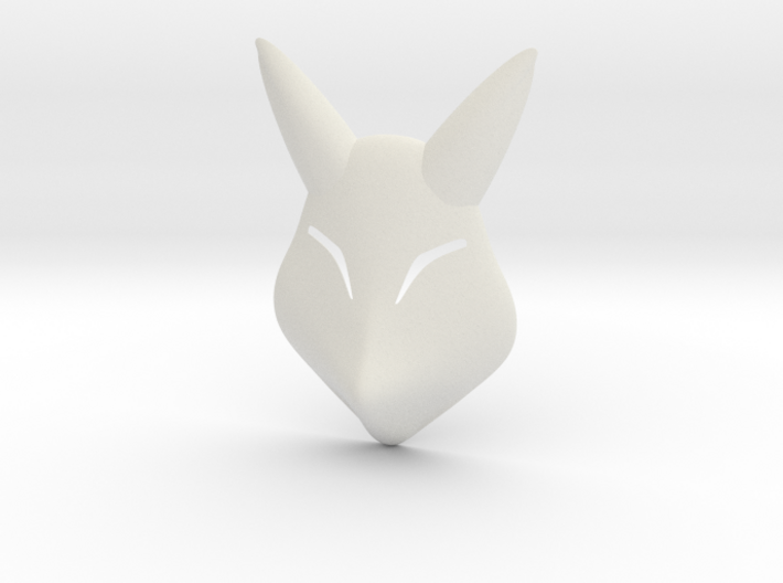 Keaton Fox Mask 3d printed