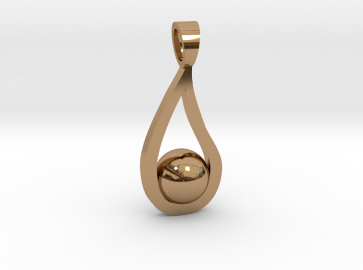 Drop [pendant] 3d printed
