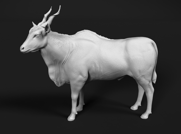 Common Eland 1:48 Standing Male 3d printed 