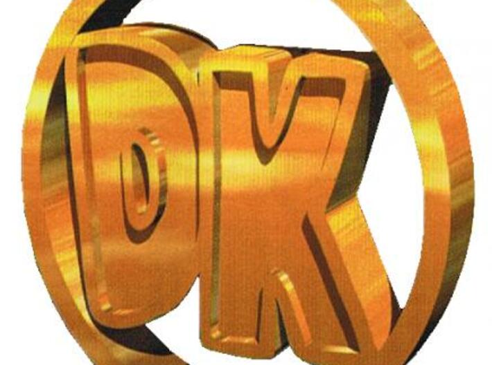 DK Coin 3d printed Official render