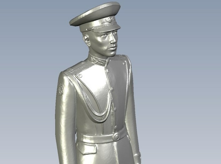 1/32 scale USSR & Russian Army honor guard soldier 3d printed 