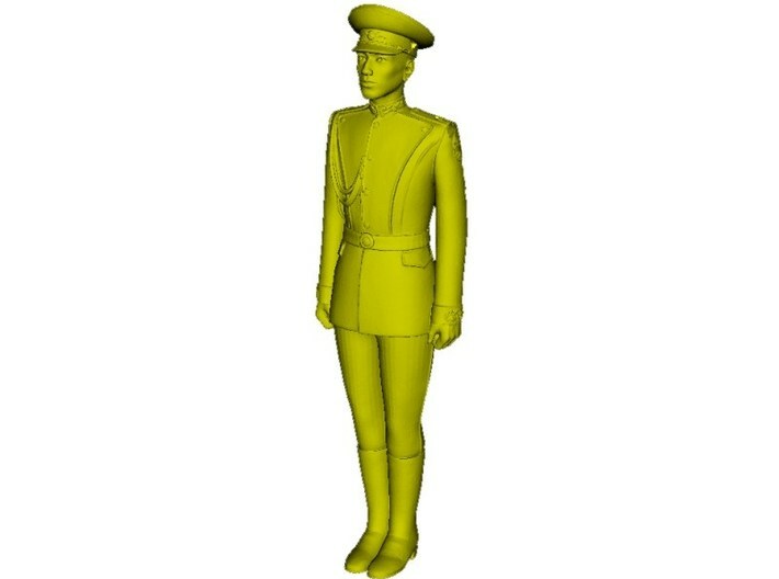 1/18 scale USSR &amp; Russian Army honor guard soldier 3d printed