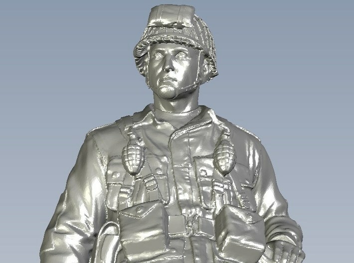 1/15 scale D-Day US Army 101st Airborne soldier 3d printed 