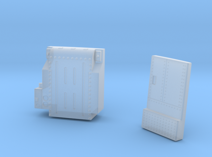 CM stowage compartments 3d printed
