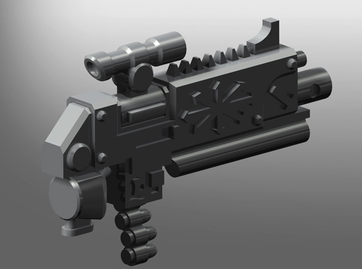 Corrupted Prime Thunder-rifle 3d printed 