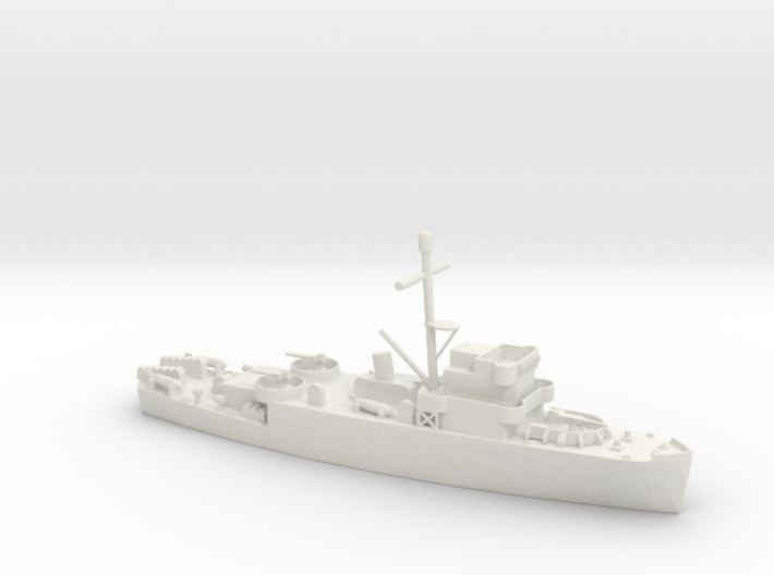 1/285 Scale USS AM-136 Admirable 3d printed