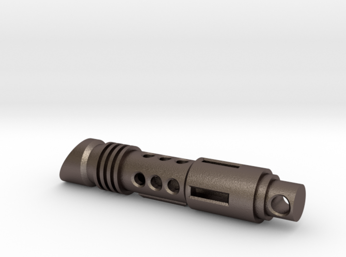 lightsaber tritium keychain 3d printed
