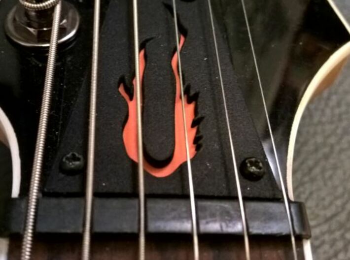 ABR Truss Rod Cover Backing 3d printed 