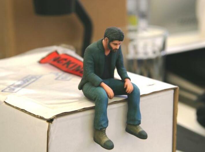 A Little Sad Keanu Reeves 3d printed 