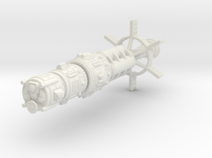 Earther Battleship 3d printed 