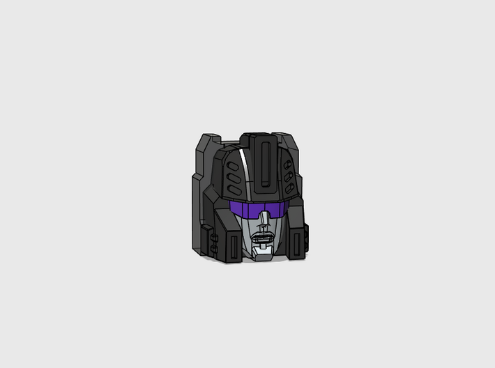 Target Supervisor's Face G1 toy/Headmasters Cartoo 3d printed