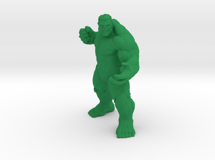 1/24 Angry Hulk for Diorama 3d printed