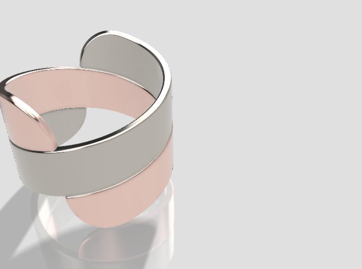 Sharing ring 3d printed 