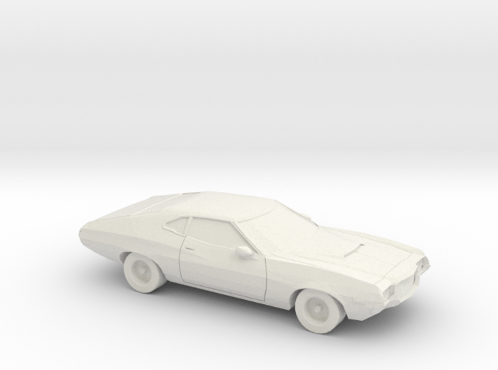 1/64 1972 Ford Gran Torino 3d printed