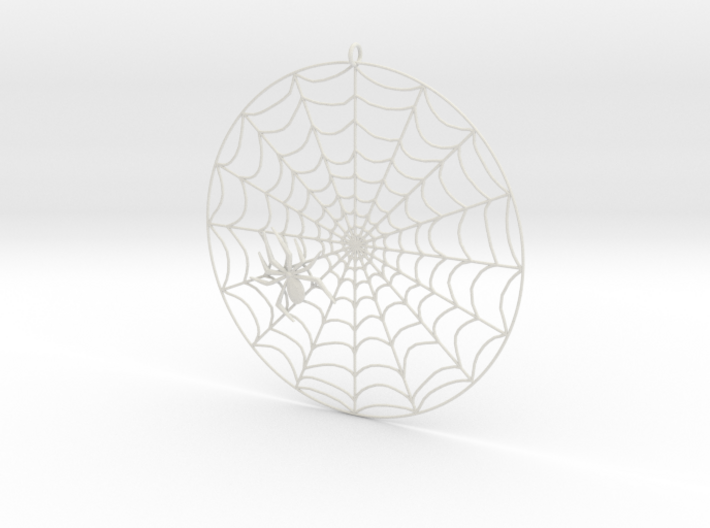 Spiderweb Window Hang 3d printed 