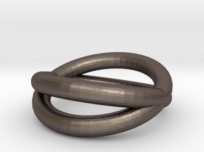 &quot;Orbit Ring&quot; (Thick) Size 6 3d printed
