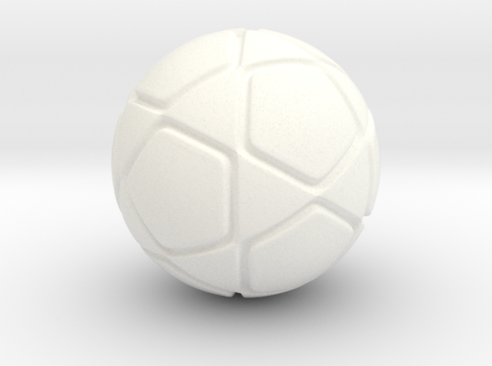 Foosball ball type 2 3d printed 