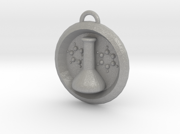 Volumetric Flask Medalion 3d printed