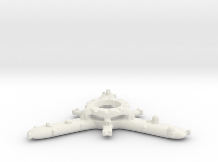 The deep space station of the Human Space Confeder 3d printed