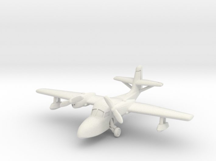 Grumman J4F Widgeon (with landing gear) 1/200 3d printed