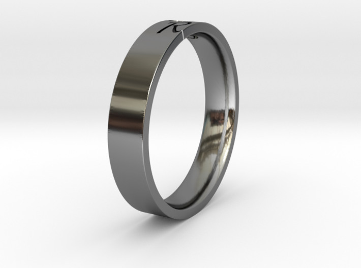 Ring with character 3d printed