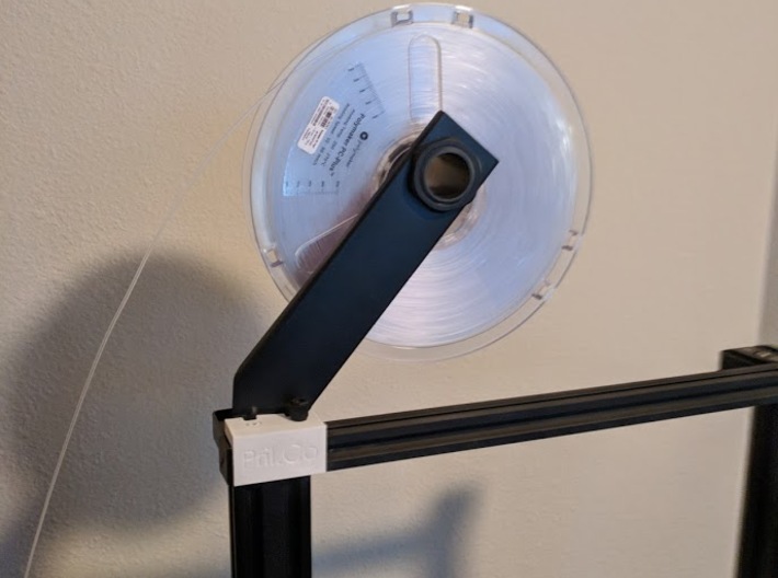 Creality CR10 and CR10s Filament Spool Holder 3d printed 