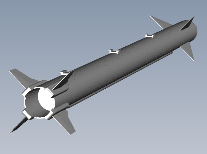 1/144 scale Raytheon AIM-9X Sidewinder missile x20 3d printed 