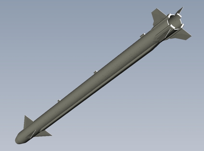 1/144 scale Raytheon AIM-9X Sidewinder missile x10 3d printed 