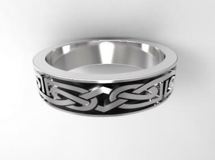 Celtic Ring 3d printed