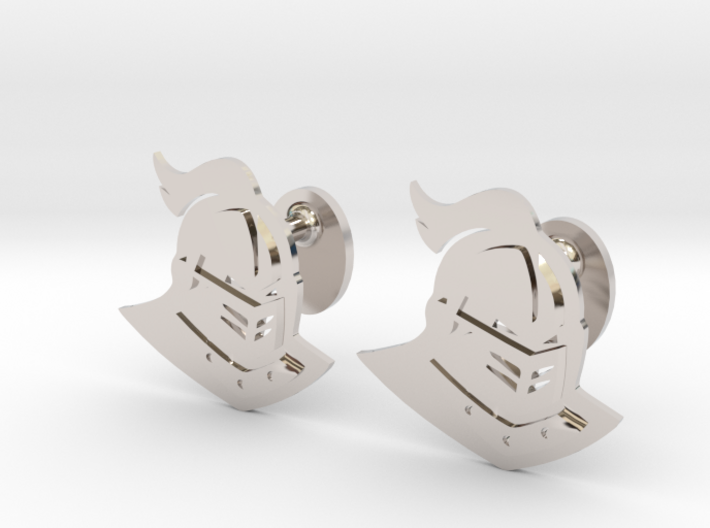 UCF Knight Cufflinks, Customizable 3d printed