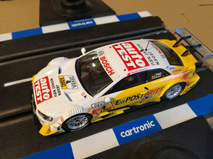 Adap. Audi RS5 DTM Slot.it HRS-2 Chassis 3d printed