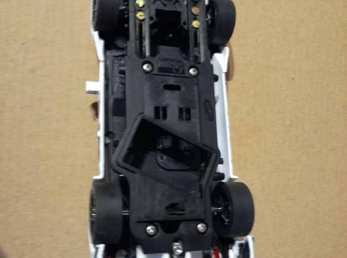 Adap. Carrera BMW M4 DTM Slot.it HRS-2 Chassis 3d printed 