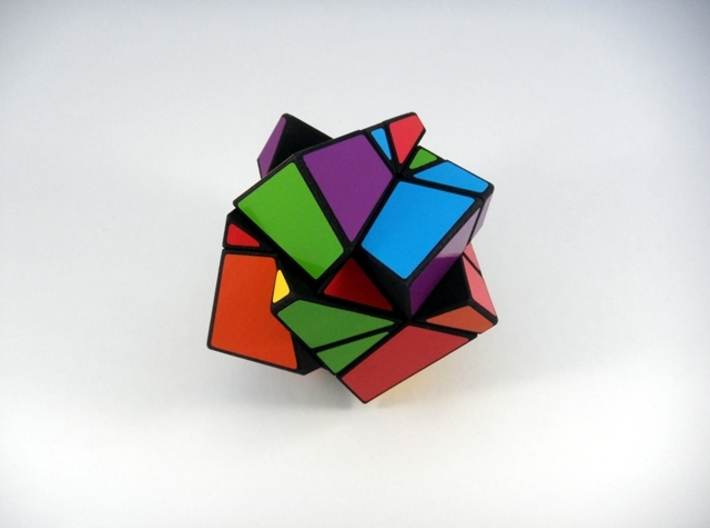 Madness Cubed Puzzle 3d printed Scrambled