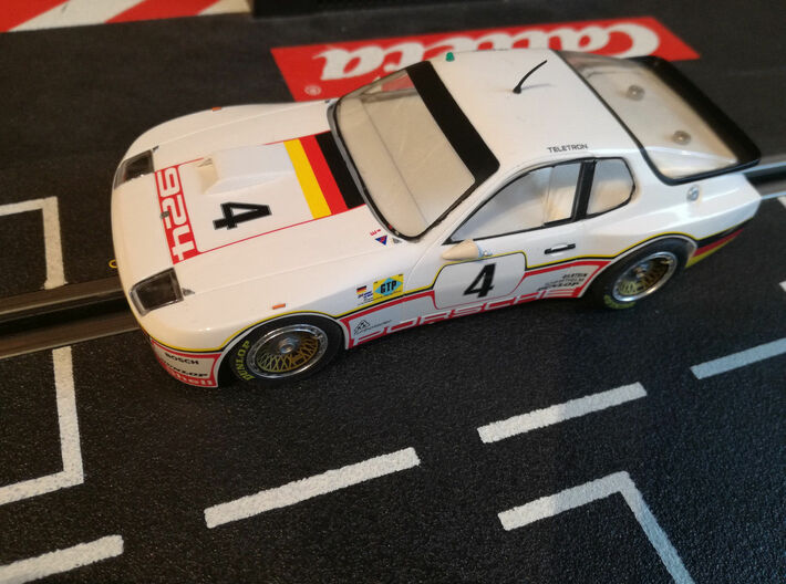 Adap. Porsche 924 GTP / R Slot.it HRS-2 Chassis 3d printed