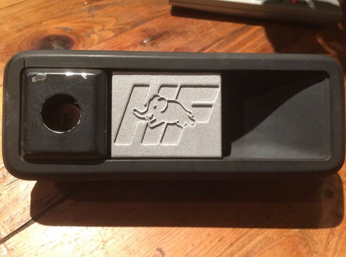 Lancia Delta 1 Door Handle w. HF right 3d printed Straight from printing