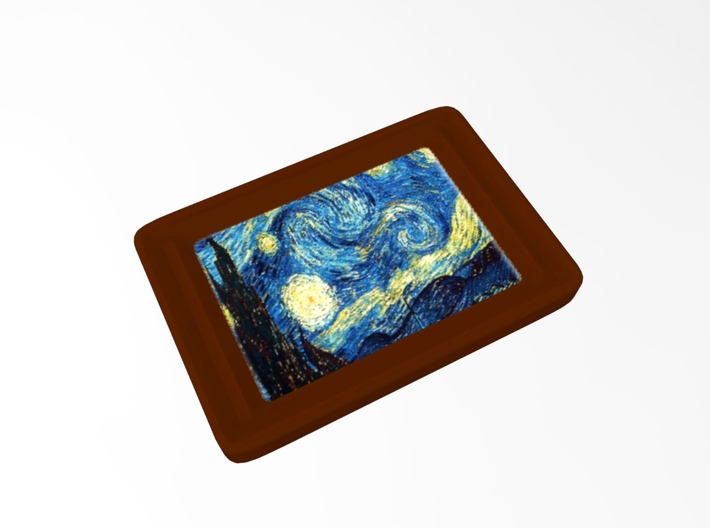Van Gogh "Starry Night" (Painting ) 3d printed 