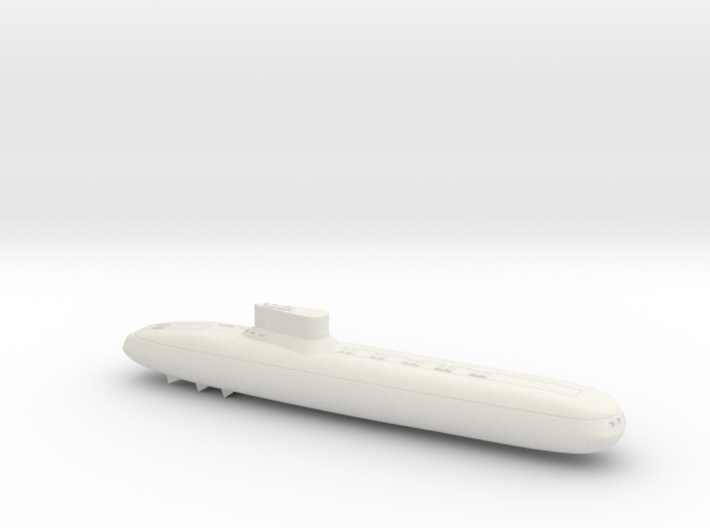 3788 Scale Frax Submarine Missile Cruiser MGL 3d printed