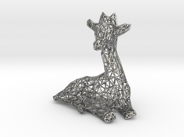 Giraffe wire frame 3d printed