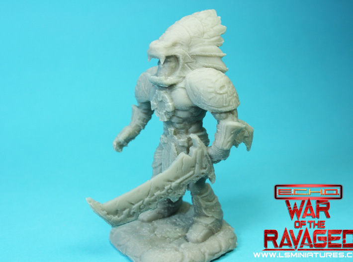 Xochatl Warrior-War Of The Ravaged Board Game Mini 3d printed 