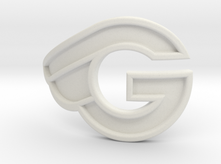 G-bicycle front logo 3d printed