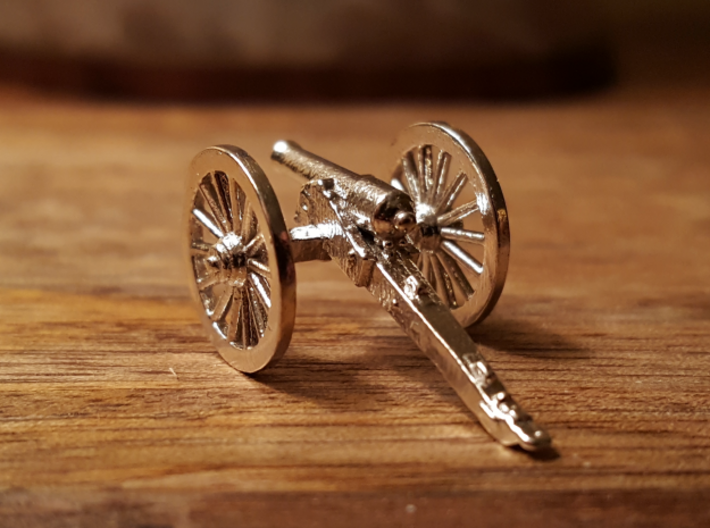 Tiny Civil War Cannon 3d printed