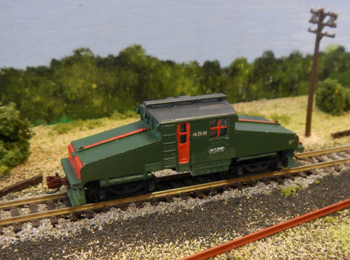 CNSM Battery Loco 455 - 456 3d printed Paint and decals by David M