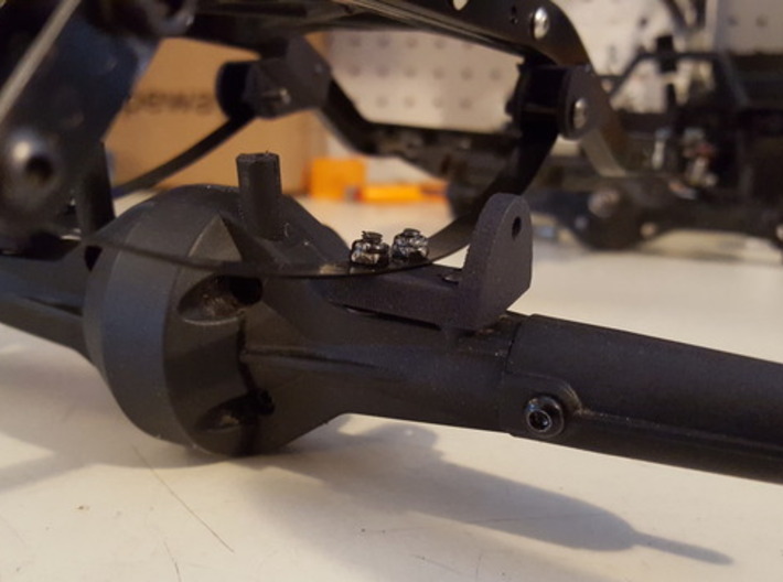 SCX10 Rear Leaf Spring Combo 3d printed