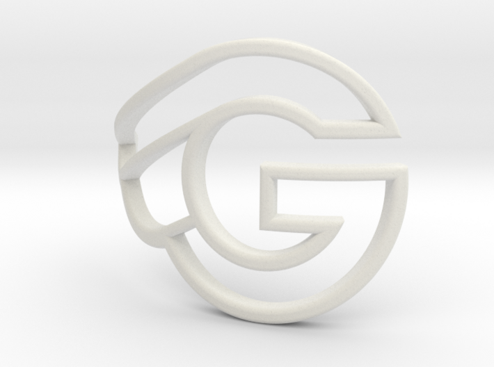 G-bicycle front logo - height 27mm - diameter 42mm 3d printed