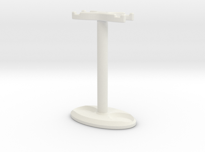Toothbrush holder for 2 electric toothbrush brushe 3d printed
