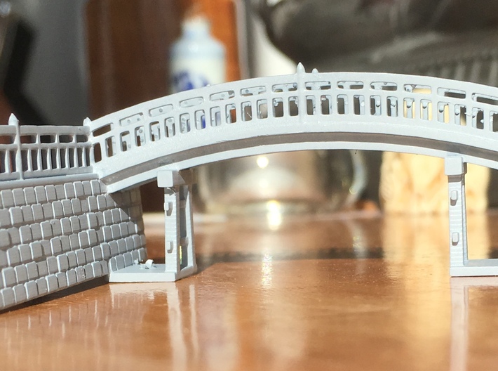 Japansese foot bridge 3d printed 